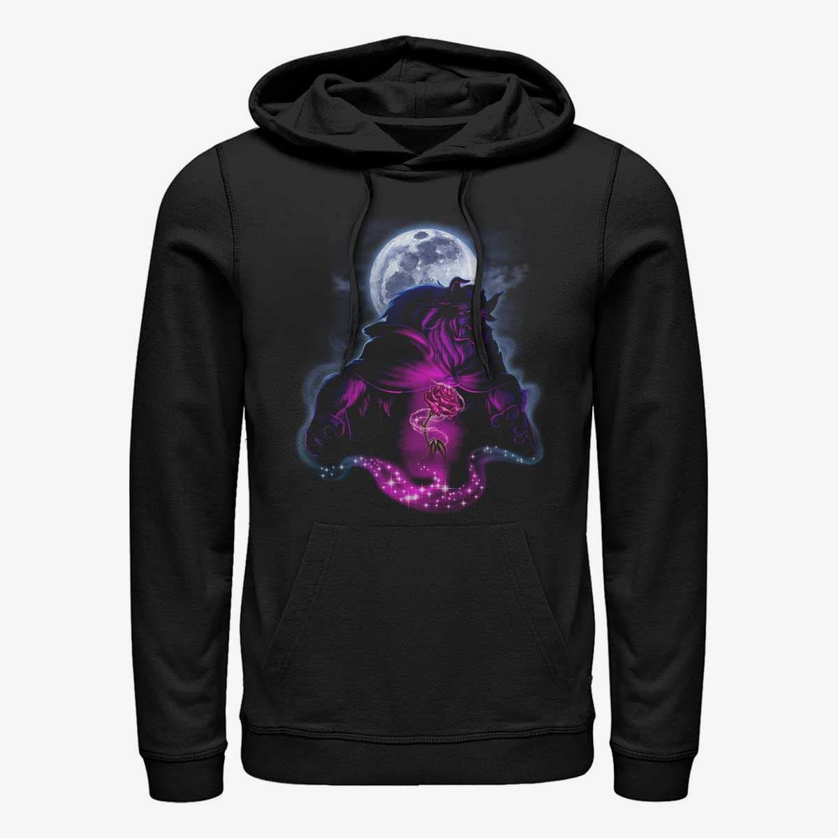 Felpe Merch Disney Beauty & The Beast - The Beast Unisex Hoodie Black