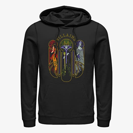 Sweatshirt Merch Disney Villains - Villain Triptych Unisex Hoodie Black