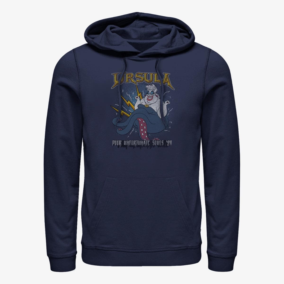 Sweatshirts Merch Disney The Little Mermaid - Ursula The Unfortunate Unisex Hoodie Navy Blue