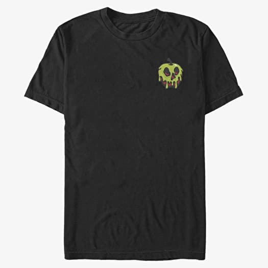 T-krekls Merch Disney Snow White - Apple Patch Unisex T-Shirt Black