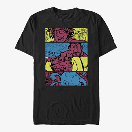 T-shirt Merch Disney Strange World - Adventurer Bars Unisex T-Shirt Black