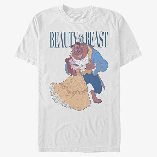 Majica Merch Disney Beauty & The Beast - Vintage Beauty Unisex T-Shirt White