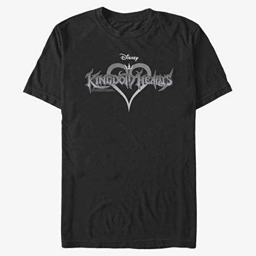 T-shirt Merch Disney Kingdom Hearts - Kingdom Logo Unisex T-Shirt Black
