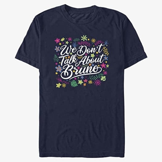 T-shirt Merch Disney Encanto - ABOUT BRUNO COLORFUL Unisex T-Shirt Navy Blue