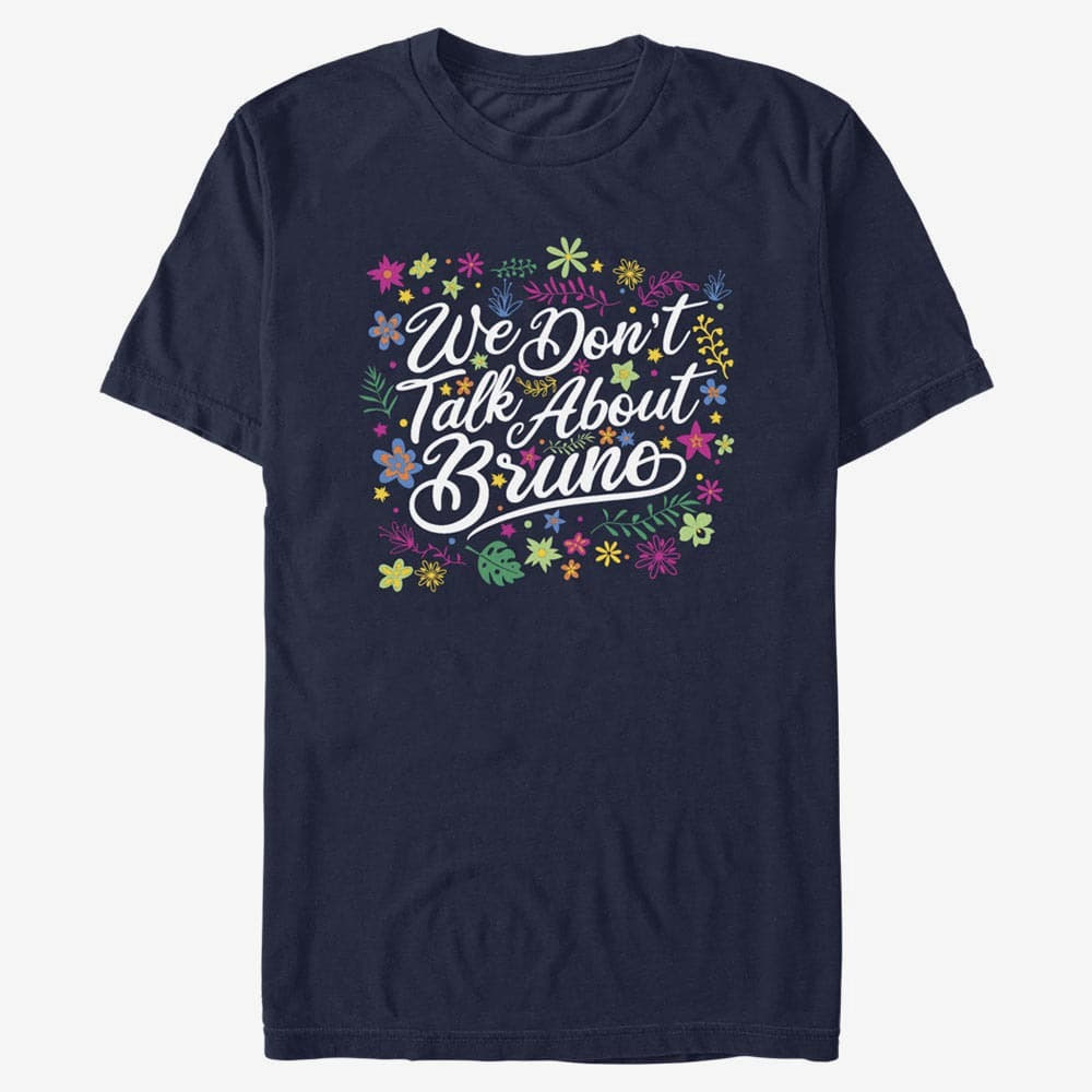 T-Shirts Merch Disney Encanto - ABOUT BRUNO COLORFUL Unisex T-Shirt Navy Blue