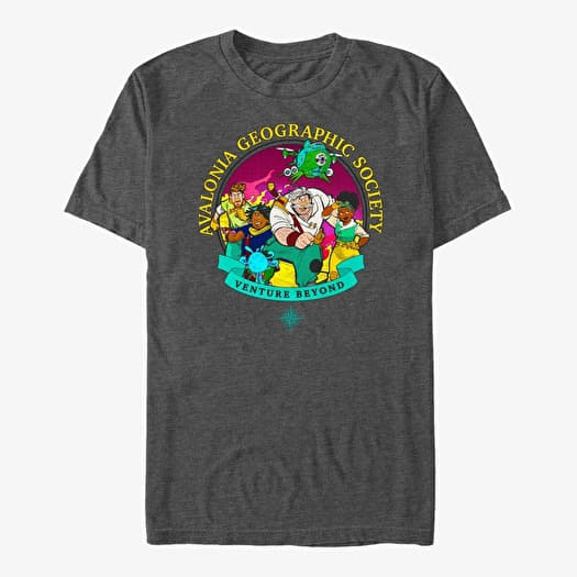 Tričko Merch Disney Strange World - Vintage Group Unisex T-Shirt Dark Heather Grey
