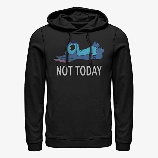 Merch Disney Lilo & Stitch - Not Today Unisex Hoodie Black
