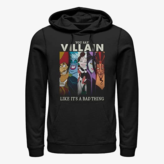 Mikina Merch Disney Villains - Villain Like Bad Unisex Hoodie Black
