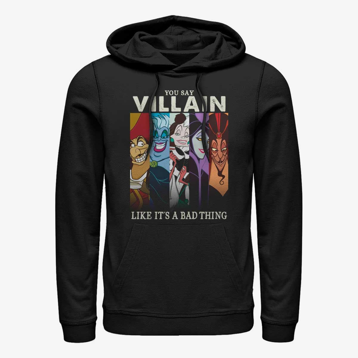 Hoodies and sweatshirts  Merch Disney Villains - Villain Like Bad Unisex Hoodie Black