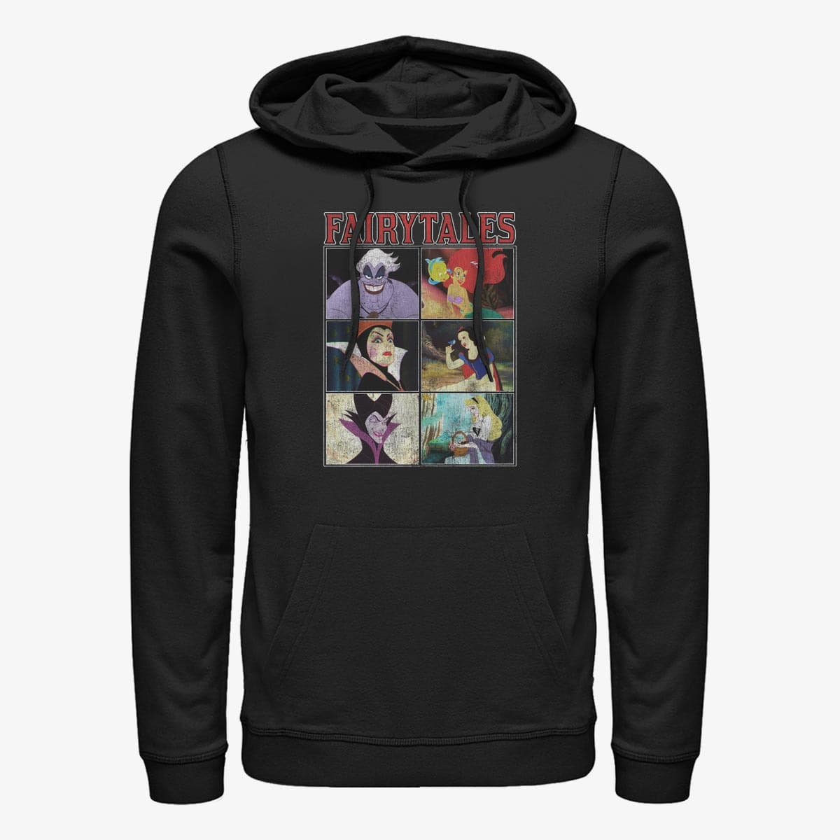 Kapuutsikud ja kampsunid Merch Disney Villains - Fairytales Unisex Hoodie Black