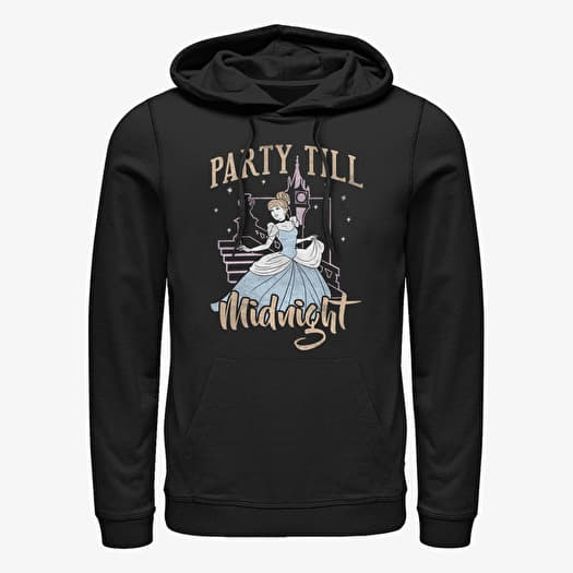 Mikina Merch Disney Cinderella - Till We Bye Unisex Hoodie Black