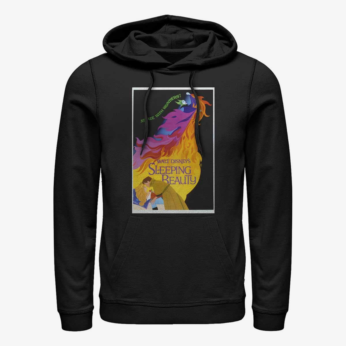 Sleeping beauty hoodie top