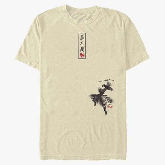 T-shirt Merch Disney Mulan: Live Action - Mulan Scroll Unisex T-Shirt Natural