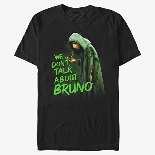T-shirt Merch Disney Encanto - Bruno Character Focus Unisex T-Shirt Black