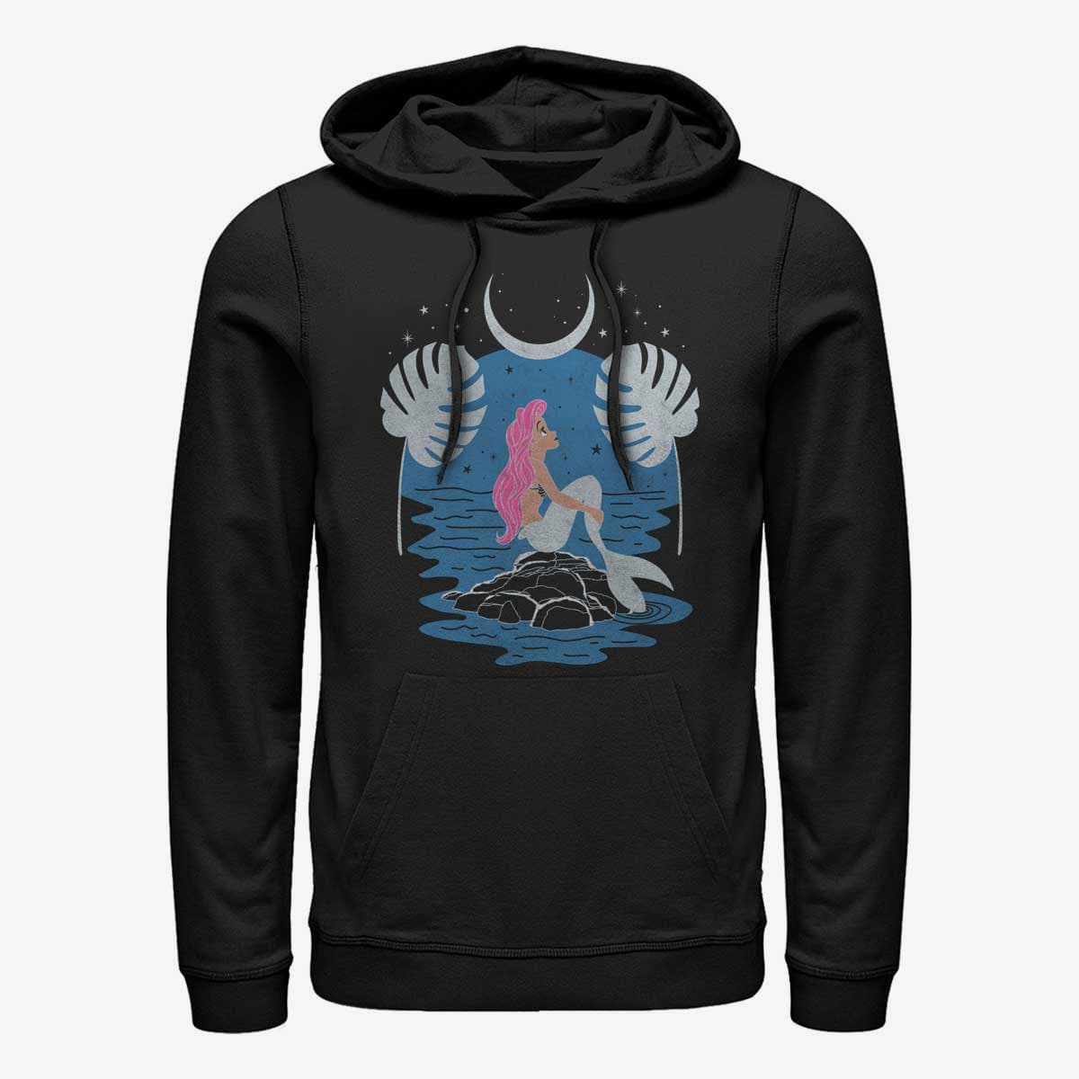 Felpe Merch Disney The Little Mermaid - CELESTIAL ARIEL Unisex Hoodie Black