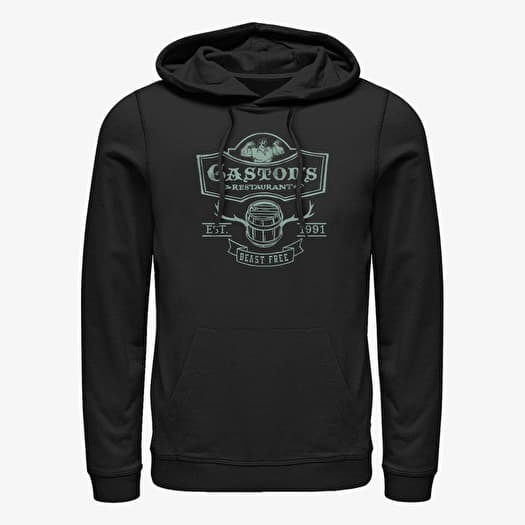 Sudadera Merch Disney Beauty & The Beast - Tavern Gaston Unisex Hoodie Black
