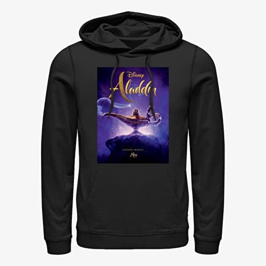 Mikina Merch Disney Aladdin: Live Action - Aladdin Live Action Cover Unisex Hoodie Black