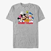 Merch Disney Mickey And Friends - Disney Squad Unisex T-Shirt Heather Grey