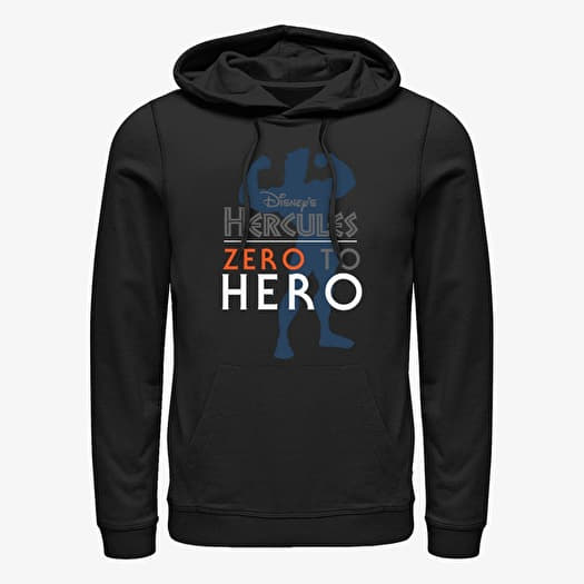 Sudadera Merch Disney Hercules - Zero to Hero Unisex Hoodie Black