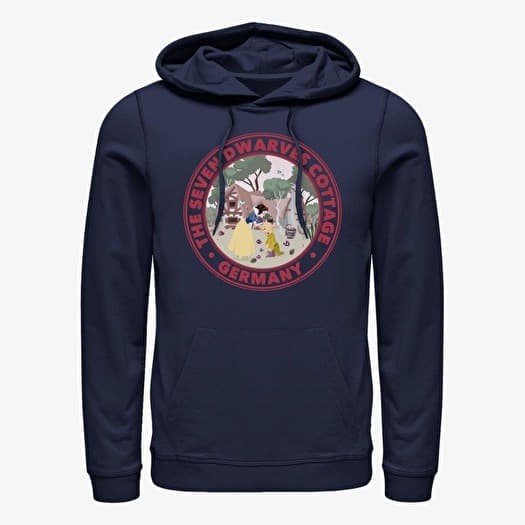 Mikina Merch Disney Snow White - SW Sticker Unisex Hoodie Navy Blue