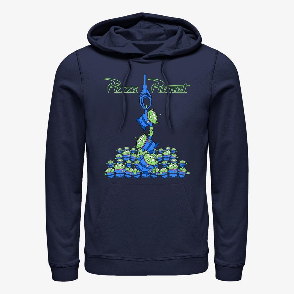 Sweatshirts Merch Disney Toy Story 1-3 - Alien Planet Unisex Hoodie Navy Blue
