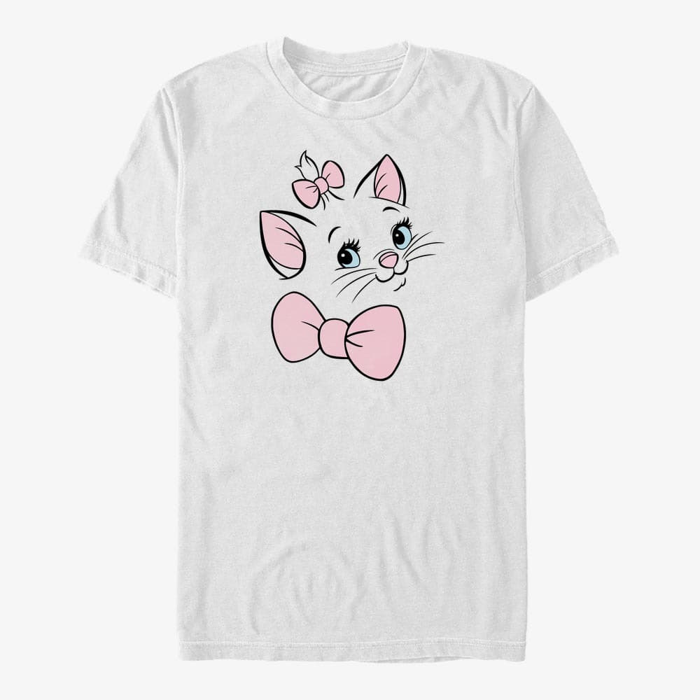 T-shirts Merch Disney The Aristocats - Marie Big Face Unisex T-Shirt White