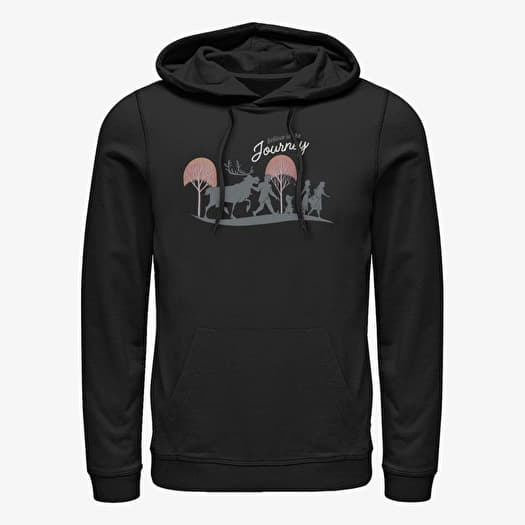 Mikina Merch Disney Frozen 2 - Journey Walks Unisex Hoodie Black