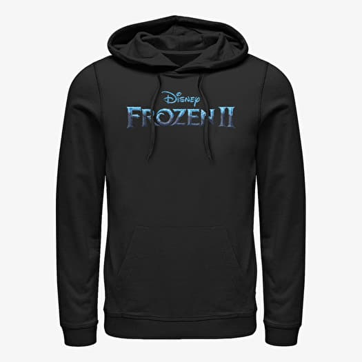 Sweatshirt Merch Disney Frozen 2 - Frozen 2 Logo Unisex Hoodie Black