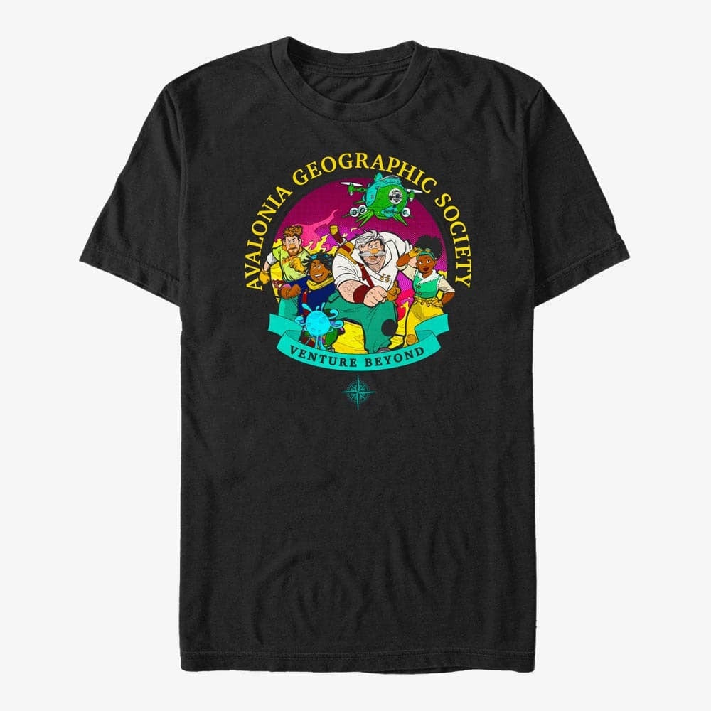 T-särgid Merch Disney Strange World - Vintage Group Unisex T-Shirt Black
