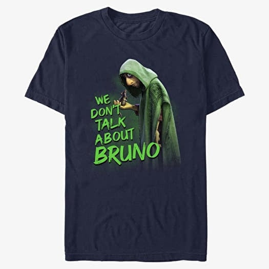 T-shirt Merch Disney Encanto - Bruno Character Focus Unisex T-Shirt Navy Blue