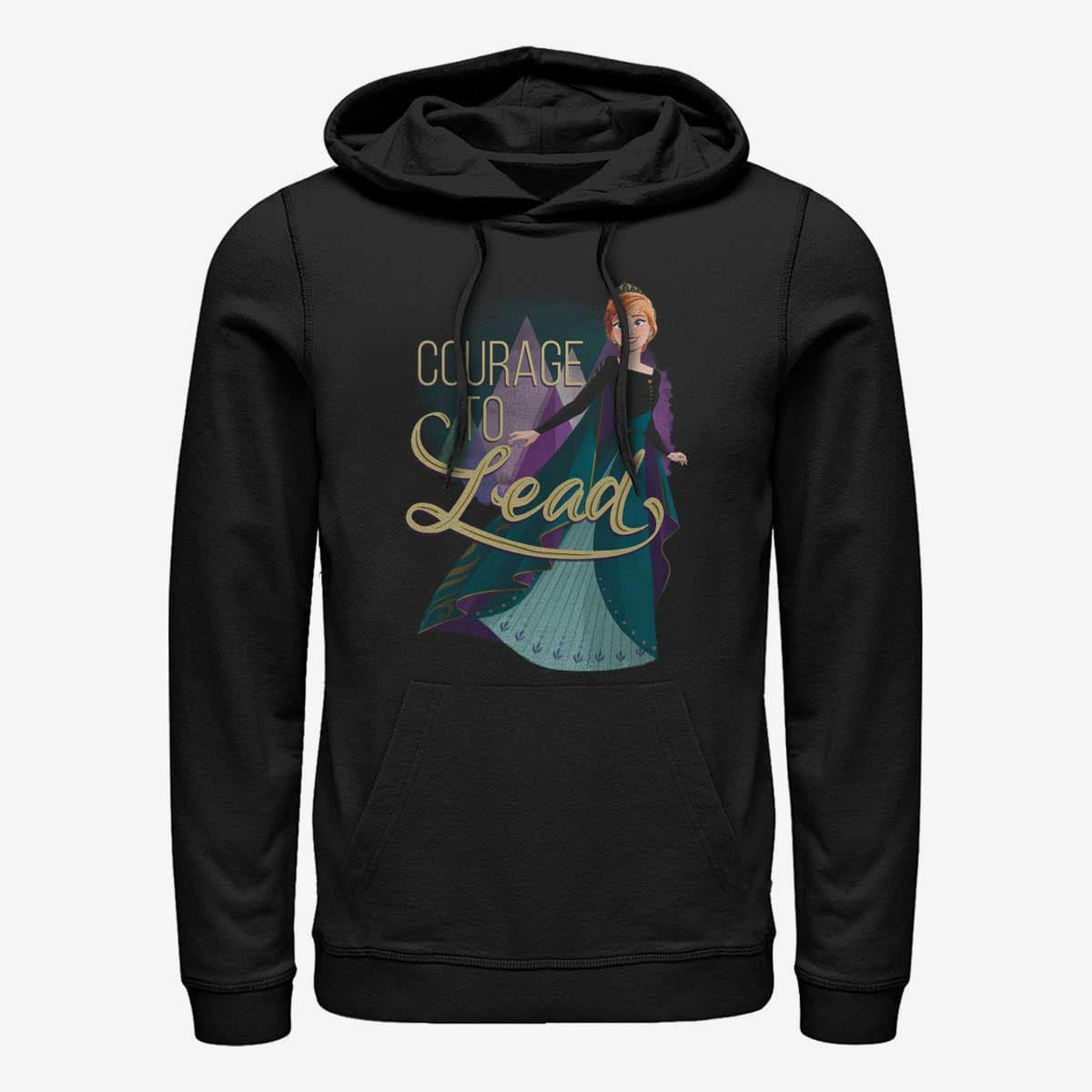 Dukserice Merch Disney Frozen 2 - Anna Queen Unisex Hoodie Black