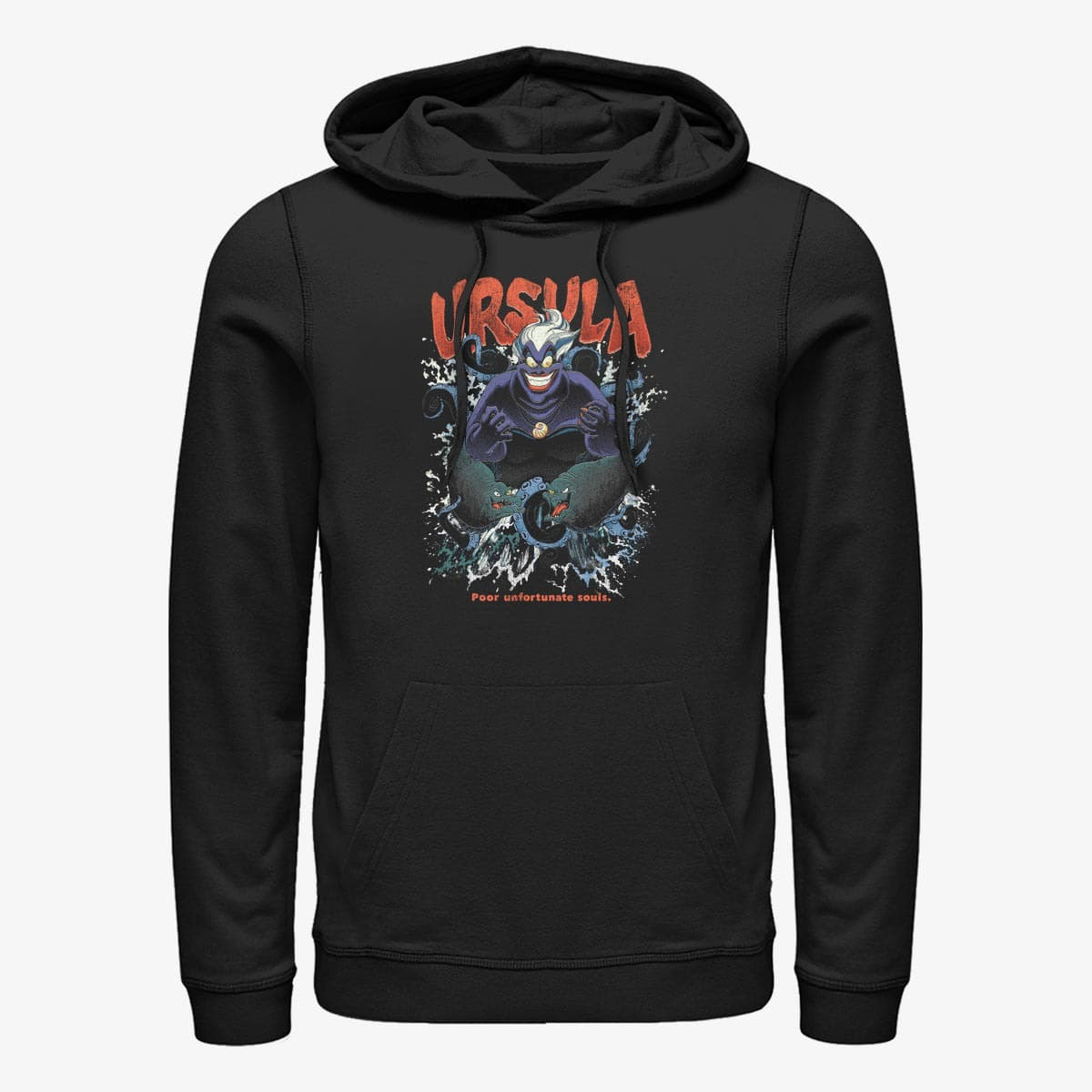 Sweatshirts Merch Disney The Little Mermaid - Taking Over Unisex Hoodie Black