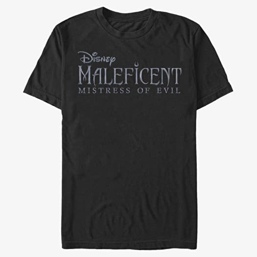 T-shirt Merch Disney Maleficent: Mistress Of Evil - Mistress Logo Unisex T-Shirt Black