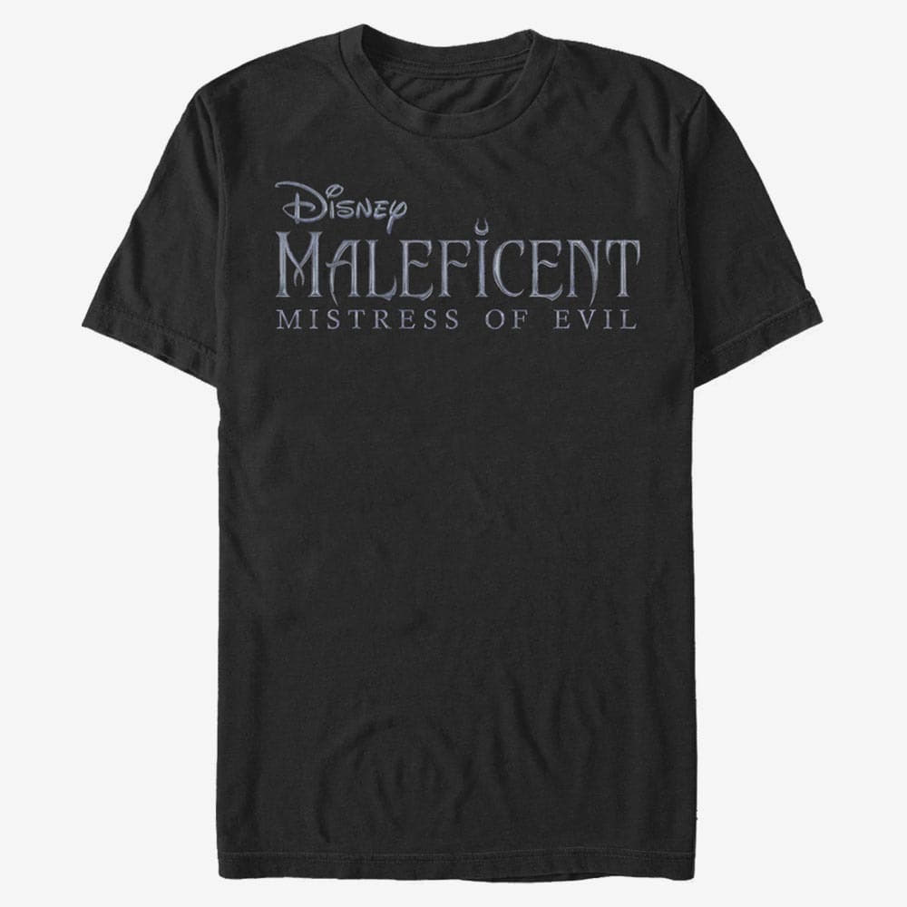 majice kratkih rukava Merch Disney Maleficent: Mistress Of Evil - Mistress Logo Unisex T-Shirt Black
