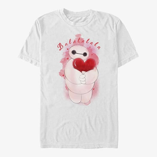 Majica Merch Disney Big Hero 6 Movie - It's V-Day Unisex T-Shirt White