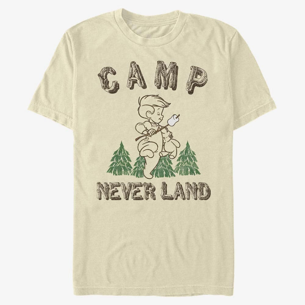 T-shirts Merch Disney Peter Pan - CAMP NEVERLAND Unisex T-Shirt Natural