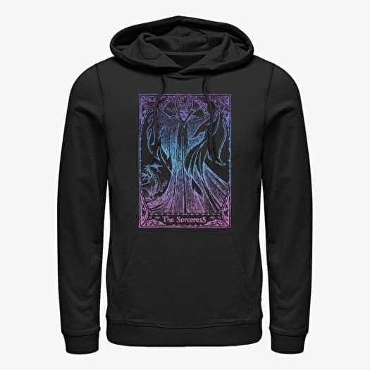 Sweatshirt Merch Disney Sleeping Beauty - Sorceress Unisex Hoodie Black