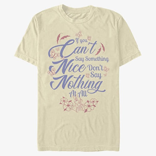 T-shirt Merch Disney Bambi - Can't Say Something Nice Unisex T-Shirt Natural