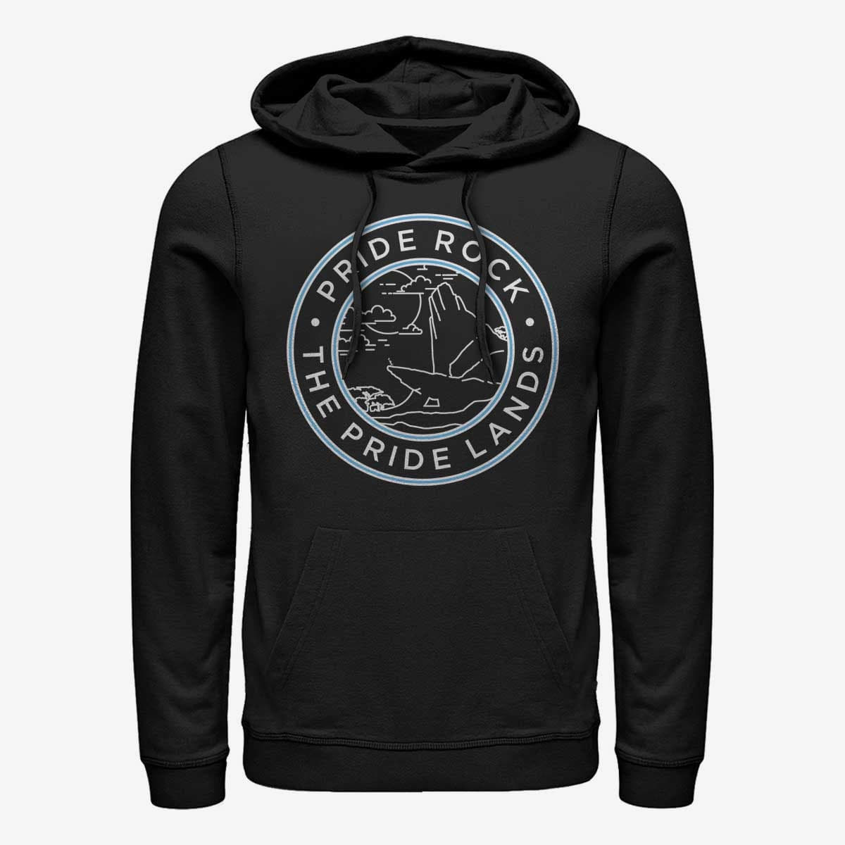 Hoodies and sweatshirts  Merch Disney The Lion King - Pride Rock Badge Unisex Hoodie Black