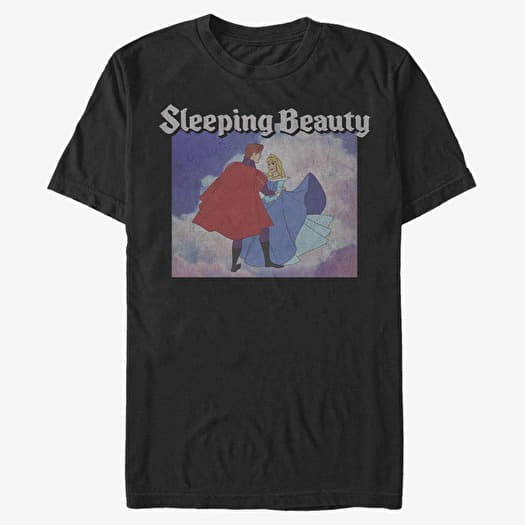 T-shirt Merch Disney Sleeping Beauty - Dance Scene Unisex T-Shirt Black