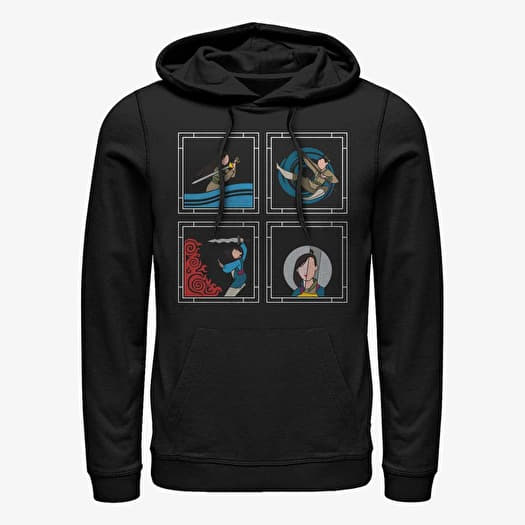 Sweatshirt Merch Disney Mulan - Make A Man Unisex Hoodie Black