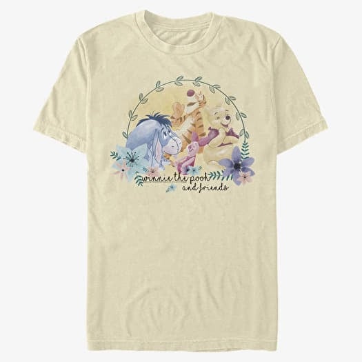 Camiseta Merch Disney Winnie the Pooh - Winnie and Friends Unisex T-Shirt Natural