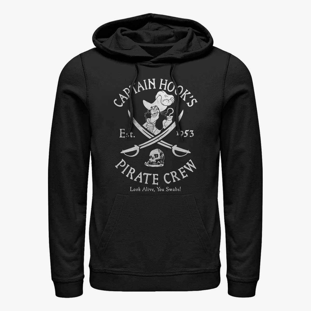 Hættetrøjer og sweatshirts Merch Disney Peter Pan - Salty Crew Unisex Hoodie Black