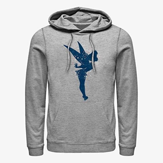 Sweatshirt Merch Disney Peter Pan - Tink Americana Unisex Hoodie Heather Grey