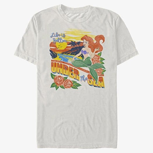 T-särk Merch Disney The Little Mermaid - FESTIVE Unisex T-Shirt Natural