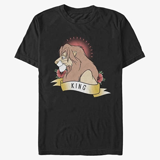 Camiseta Merch Disney The Lion King - King Unisex T-Shirt Black