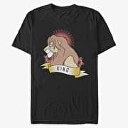 Merch Disney The Lion King - King Unisex T-Shirt Black