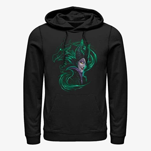 Sweatshirt Merch Disney Sleeping Beauty - Dark Magic Unisex Hoodie Black