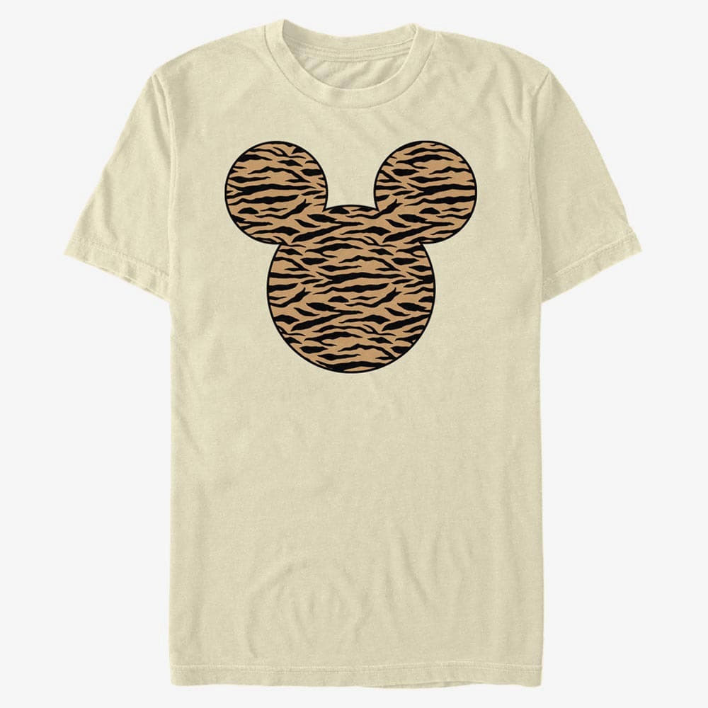 T-Shirts Merch Disney Classic Mickey - Mickey Tiger Fill Unisex T-Shirt Natural