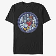 Merch Disney Kingdom Hearts - Stained Glass Sora Unisex T-Shirt Black
